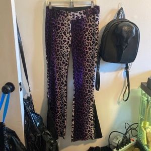 UNAVAILABLE AT THE MOMENT vintage purple lip service fuzzy pants